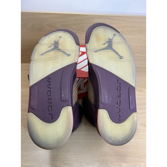 Air Jordan 5 Burgundy 2023 Pre Owned Size 13 - Picture 11 of 14